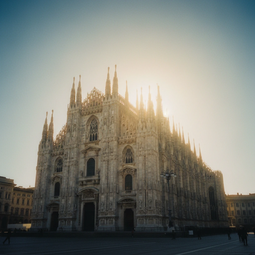 Modern life in Milan